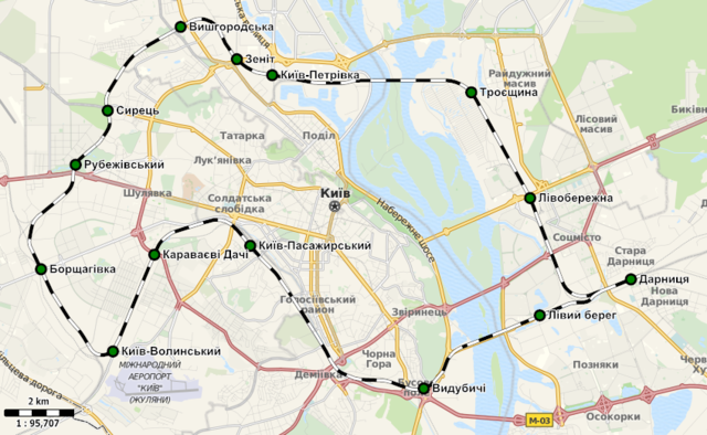 Railway-osm-route_kiev-citytrain_ua