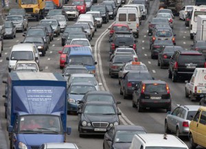 Kyiv traffic jams