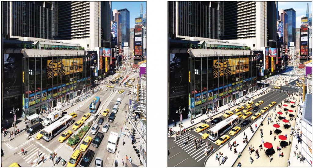 times sq before and after